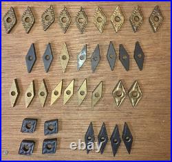 100+ Carbide Inserts Machinist Lathe Turning Threading Grooving Mixed Tooling