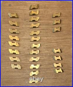 100+ Carbide Inserts Machinist Lathe Turning Threading Grooving Mixed Tooling