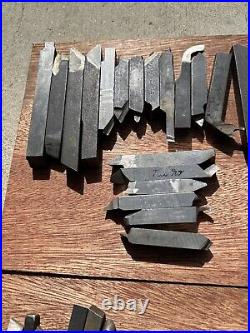 100+ Lathe Bit Lot of Machinist Lathe Cutting Turning Mo-Max Armstrong
