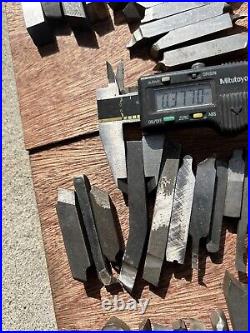 100+ Lathe Bit Lot of Machinist Lathe Cutting Turning Mo-Max Armstrong