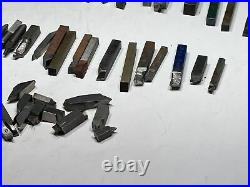 100+ Lathe Cutter Bits Mixed Sizes Shapes Mixed Materials High Carbon Lot +
