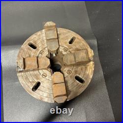 10 Inch 4-Jaw Independent Lathe Chuck Heavy Duty Machinist Metalwork Tooling