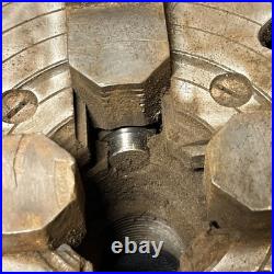 10 Inch 4-Jaw Independent Lathe Chuck Heavy Duty Machinist Metalwork Tooling
