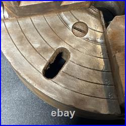 10 Inch 4-Jaw Independent Lathe Chuck Heavy Duty Machinist Metalwork Tooling