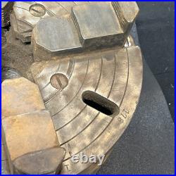 10 Inch 4-Jaw Independent Lathe Chuck Heavy Duty Machinist Metalwork Tooling