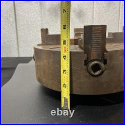 10 Inch 4-Jaw Independent Lathe Chuck Heavy Duty Machinist Metalwork Tooling