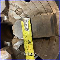 10 Inch 4-Jaw Independent Lathe Chuck Heavy Duty Machinist Metalwork Tooling