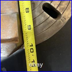 10 Inch 4-Jaw Independent Lathe Chuck Heavy Duty Machinist Metalwork Tooling