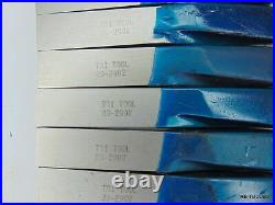 (10) Tri Tool Beveler Pipe Tube Cutter Bit Lathe Machinist 99-2902 Tool Lot