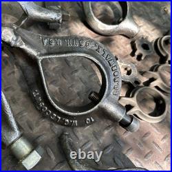 10pc Metal Lathe / Grinding Dog Lot Machinist Tool Maker Crib Clean Out