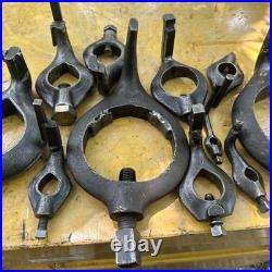 11pc Metal Lathe Dog Set 1/2 To 6 Machinist Tool Maker Crib Clean Out