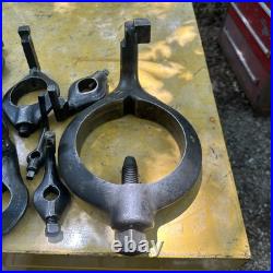 11pc Metal Lathe Dog Set 1/2 To 6 Machinist Tool Maker Crib Clean Out