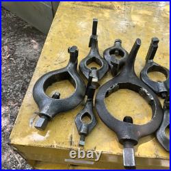 11pc Metal Lathe Dog Set 1/2 To 6 Machinist Tool Maker Crib Clean Out