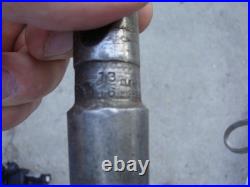 12pc Morse Taper 2 MT Drill Bit Lot Metal Lathe Machinist Tool Maker Box Find #4
