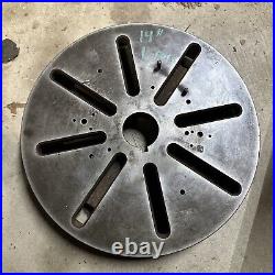 14 L-00 Metal Lathe Face Plate Machinist Tool Clausing Southbend Leblond