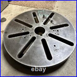 14 L-00 Metal Lathe Face Plate Machinist Tool Clausing Southbend Leblond