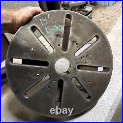 14 L-00 Metal Lathe Face Plate Machinist Tool Clausing Southbend Leblond