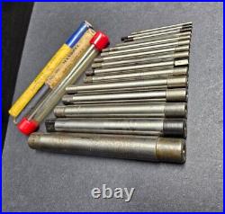 15pc Center Turning Lathe / Grinder Mandrel Lot USA Grinding Tapered Machinist 15pc Center Turning Lathe / Grinder Mandrel Lot USA Grinding Tapered Machinist