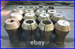 16pc Allison Collet Set 4 Lathe Chuck Or Milling Machine Fixture Machinist Tool
