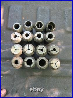 16pc Allison Collet Set 4 Lathe Chuck Or Milling Machine Fixture Machinist Tool