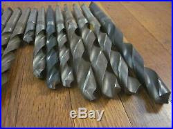 17 Morse Taper MT1 MT2 MT3 Drill Bit Tool Lot Lathe Southbend Machinist Some NOS