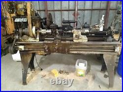 1880's Flather & Co. 14x36 Machinist Lathe And Tooling