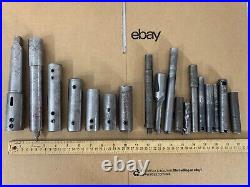18 pc. Lot of Misc. Lathe Machining Boring Tools, Holders Tool & Die Machinist