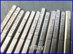 1/8'' carbide facing / parting machinist tool lathe cutters NOS Qty 20 only