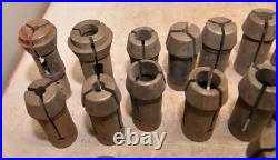 22 Bardons & Oliver turret lathe No 2 collets B & O and more machinist tool lot