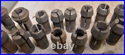 22 Bardons & Oliver turret lathe No 2 collets B & O and more machinist tool lot