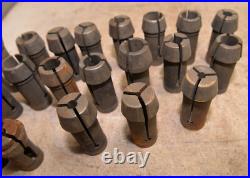22 Bardons & Oliver turret lathe No 2 collets B & O and more machinist tool lot