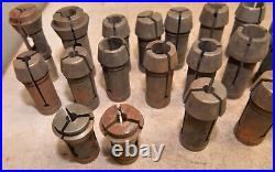 22 Bardons & Oliver turret lathe No 2 collets B & O and more machinist tool lot