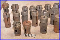22 Bardons & Oliver turret lathe No 2 collets B & O and more machinist tool lot