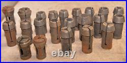 22 Bardons & Oliver turret lathe No 2 collets B & O and more machinist tool lot