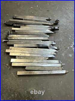 23 8mm Or 5/16 Metal Lathe Screw Machine Tool Bits HSS Carbide Tip Machinist