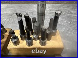26 Pieces Mixed Unbranded Boring Bar Lathe Mill Machinist Tool Lot Used Surplus