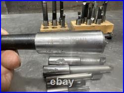 26 Pieces Mixed Unbranded Boring Bar Lathe Mill Machinist Tool Lot Used Surplus