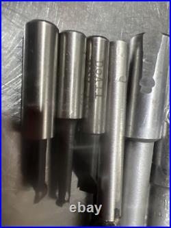 26 Pieces Mixed Unbranded Boring Bar Lathe Mill Machinist Tool Lot Used Surplus