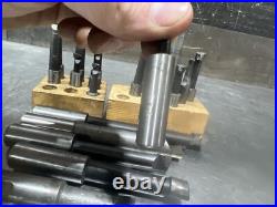 26 Pieces Mixed Unbranded Boring Bar Lathe Mill Machinist Tool Lot Used Surplus