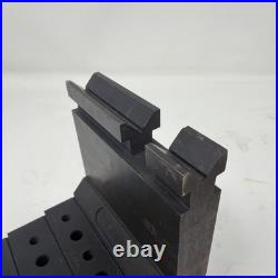 2 MACHINIST LATHE MILL Large Tool Maker Ground Right Angle Tomb Stone Fixture