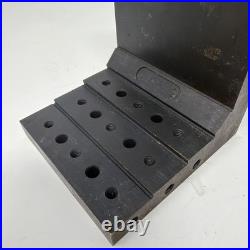 2 MACHINIST LATHE MILL Large Tool Maker Ground Right Angle Tomb Stone Fixture