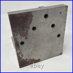 2 MACHINIST LATHE MILL Large Tool Maker Ground Right Angle Tomb Stone Fixture