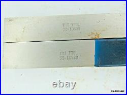 (2) Tri Tool Beveler Pipe Tube Cutter Bit Lathe Machinist 99-10639 Tool Lot