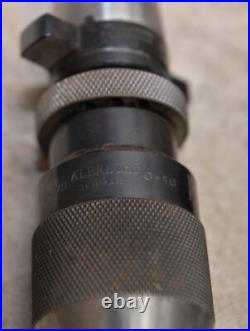 2 keyless chuck Rohm 1-13mm & Albrecht 0-10mm machinist lathe tool lot K1