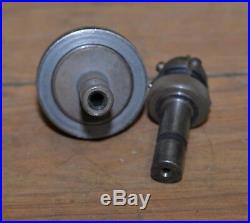 2 lathe boring heads US made tapered machinist collectible tool lot Genesee mfg