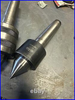 2pc Morse Taper 4 MT Live Centers Metal Lathe Machinist Tool Shars Heavy Duty