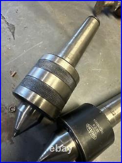 2pc Morse Taper 4 MT Live Centers Metal Lathe Machinist Tool Shars Heavy Duty