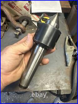 2pc Morse Taper 4 MT Live Centers Metal Lathe Machinist Tool Shars Heavy Duty