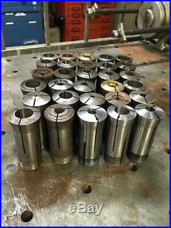 30pc 5C Collet Set Machinist Tool Box Find Metal Lathe Milling Machine Grind C5