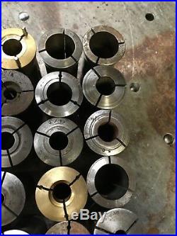 30pc 5C Collet Set Machinist Tool Box Find Metal Lathe Milling Machine Grind C5